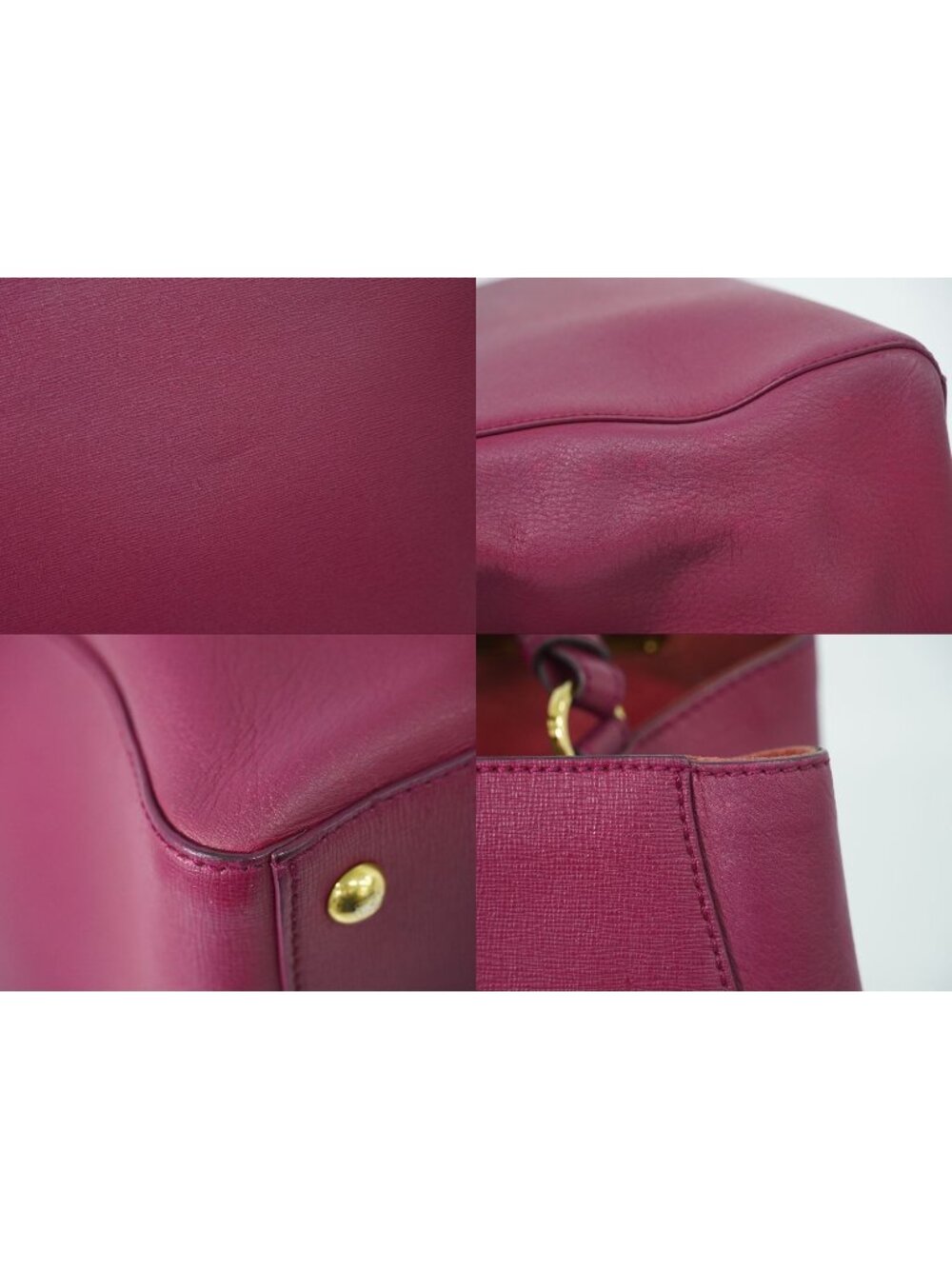 Fendi Tou Jours 2-Way Shoulder Bag Leather Pink - Picture 7 of 9
